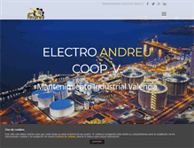 Tablet Screenshot of electroandreu.com